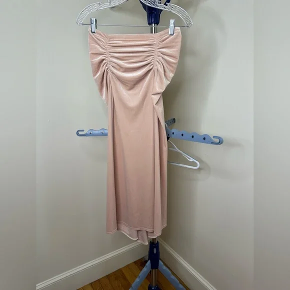 NWT A.L.C ORLY RUCHED MAXI SKIRT